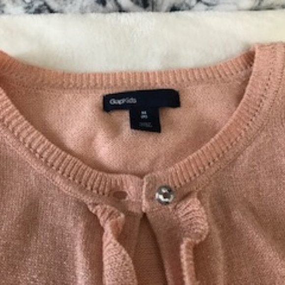 Girls Pink Cardigan - Picture 3 of 3